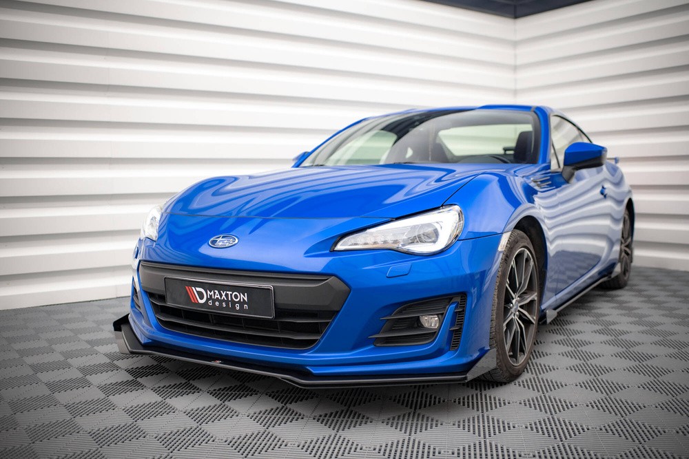 Street Pro Lame Du Pare-Chocs Avant V.1 + Flaps Subaru BRZ Mk1 Facelift
