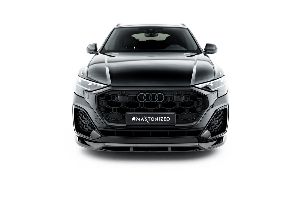 Set of Prepreg Carbon Splitters Audi Q8 S-Line Mk1 Facelift