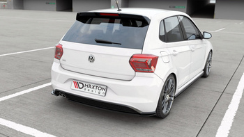 Lames De Pare-Chocs Arrière Latérales V.2 Volkswagen Polo GTI / R-line Mk6