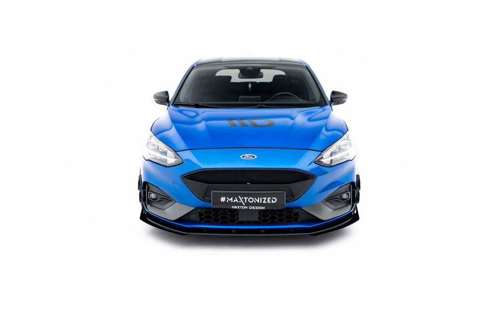 Street Pro Lame Du Pare-Chocs Avant + Flaps Ford Focus ST / ST-Line Mk4