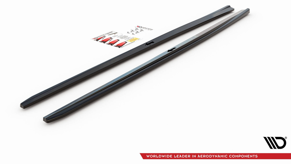 Rajouts Des Bas De Caisse V.2 Audi S3 / A3 S-Line Sedan 8V Facelift