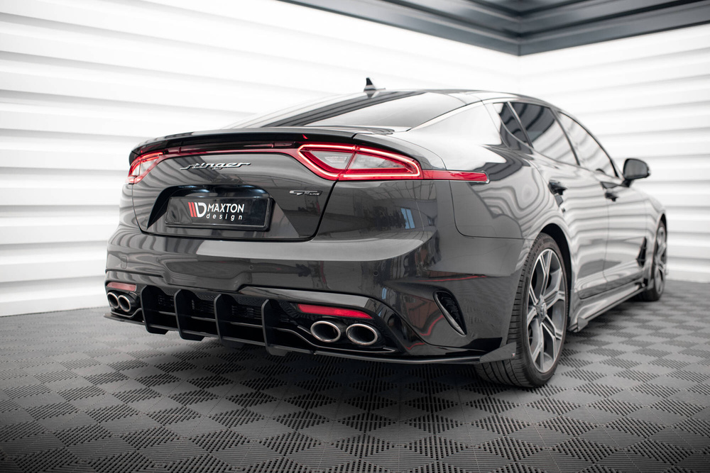Street Pro Central Diffuseur Arriere V.1 Kia Stinger GT / GT-Line  Mk1