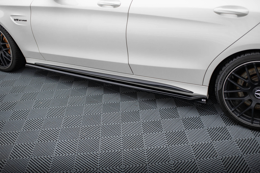 Rajouts Des Bas De Caisse V.2 Mercedes-AMG C63 Sedan / Estate W205 / S205