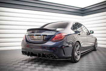 Street Pro Central Diffuseur Arriere Mercedes-AMG C 43 Sedan W205 Facelift