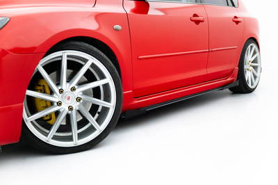 Street Pro Rajouts Des Bas De Caisse + Flaps Mazda 3 MPS Mk1