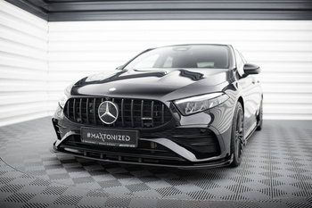 Street Pro Lame Du Pare-Chocs Avant  + Flaps Mercedes-AMG A35 W177 Facelift