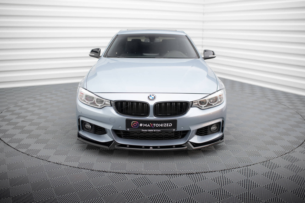 Lame Du Pare-Chocs Avant V.4 BMW 4 Coupe / Gran Coupe / Cabrio M-Pack F32 / F36 / F33
