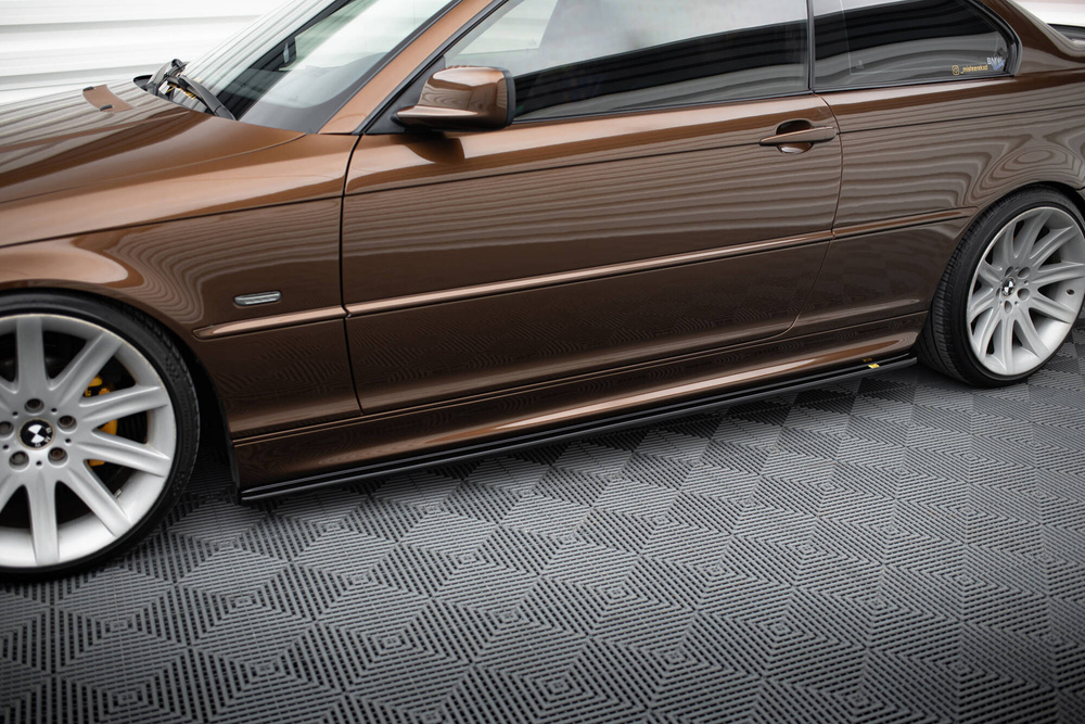 RAJOUTS DES BAS DE CAISSE POUR V.1 BMW 3 E46 MPACK COUPE