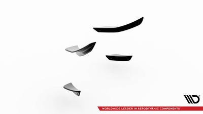 Ailes de pare-chocs avant (Canards) Volkswagen Polo GTI Mk6 Facelift