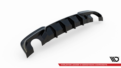 Diffuseur Arrière Complet V.2 BMW 5 M-Pack F10 / F11 (Version avec deux échappements simples)