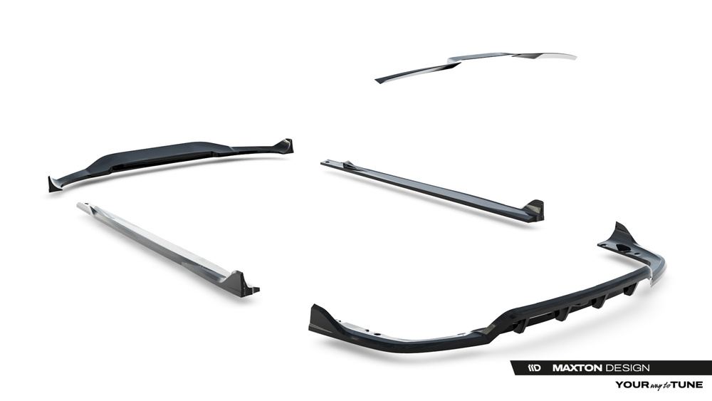 Ensemble Diffuseur BMW X6 M-Pack G06 Facelift