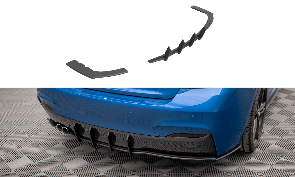 Street Pro Central Diffuseur Arriere BMW 2 M-Pack F22