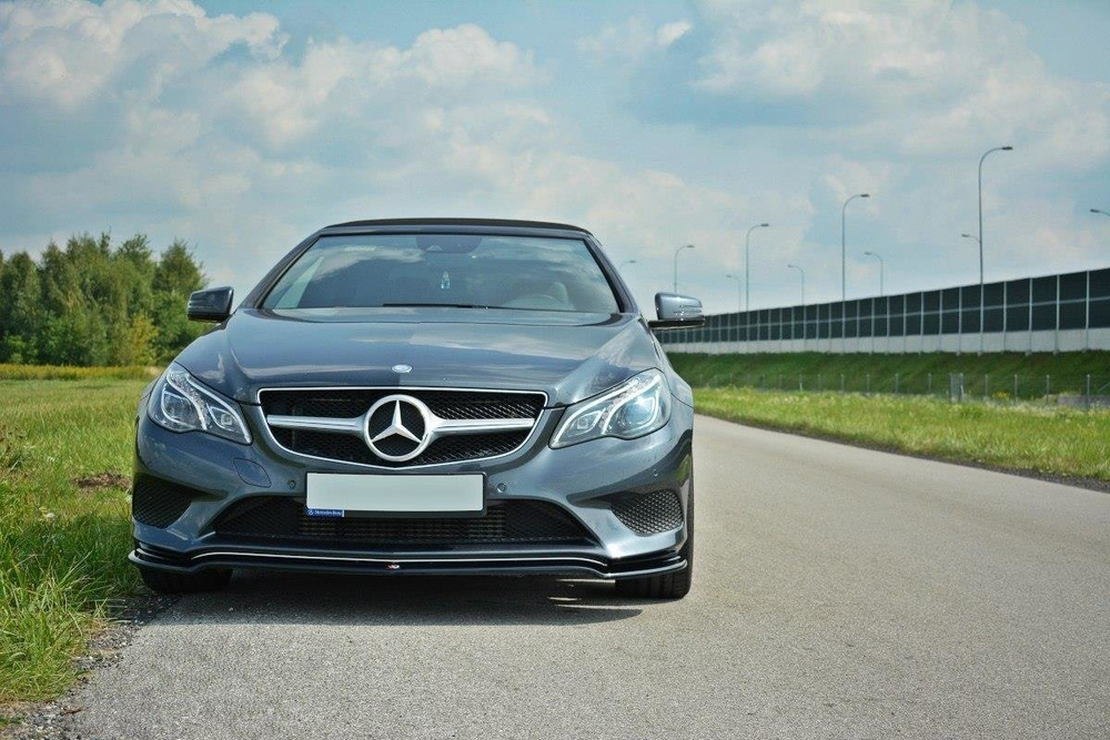 LAME DU PARE-CHOCS AVANT V.1 Mercedes - Benz E Coupe / Cabrio C207 Facelift / A207 Facelit
