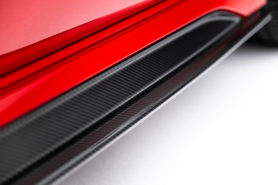 Set of Prepreg Carbon Fiber Side Skirts  Audi RS3 Sedan 8Y Facelift