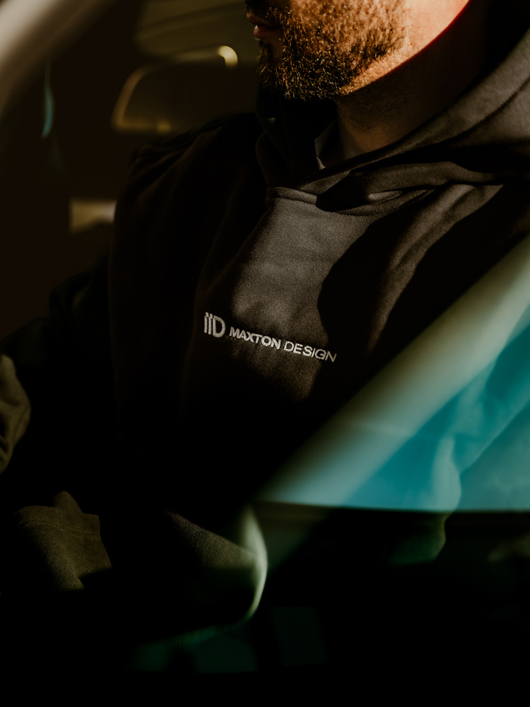 Black Hoodie Maxton Design