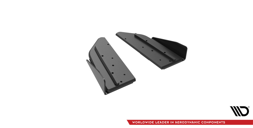 Street Pro Lame Du Pare Chocs Arriere + Flaps Mercedes-AMG C43 Coupe / Cabrio C205  Facelift / A205 Facelift