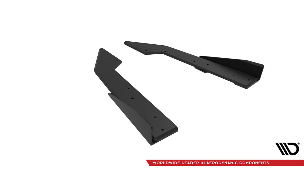 Street Pro Lame Du Pare Chocs Arriere + Flaps Ford Mustang GT Mk7