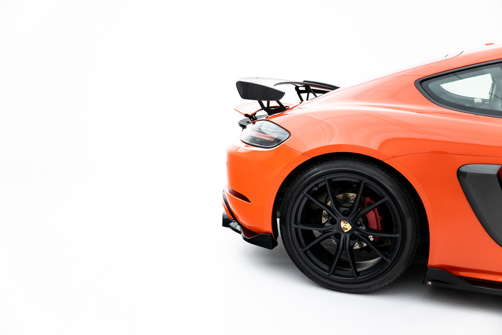 Arriere Splitter (avec une barre verticale) Porsche 718 Cayman GTS 982c