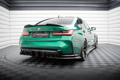 Fibre de Carbone Lames De Pare-Chocs Arrière Latérales BMW M3 Sedan / Touring G80 / G81