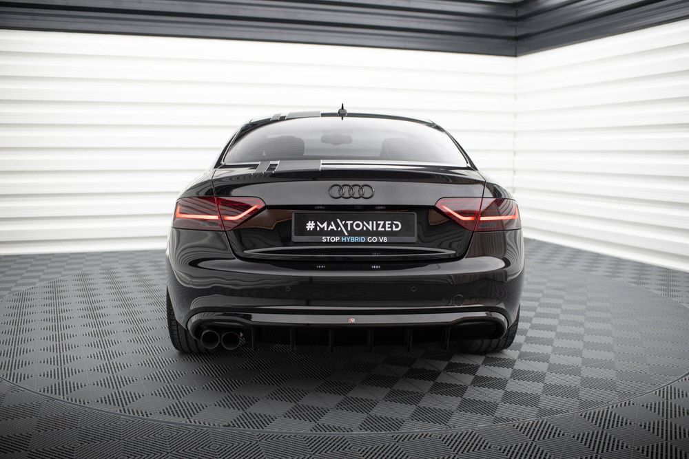 Diffuseur Arrière Complet Audi A5 Coupe / Cabrio S-Line 8T (Version double échappement simple face)