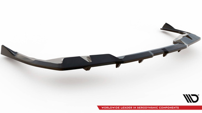 Arriere Splitter (avec une barre verticale) V.2 BMW i4 M-Pack G26