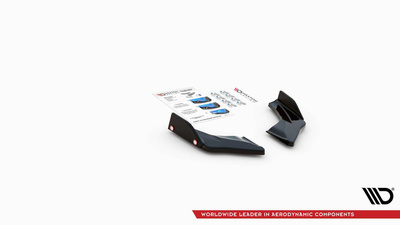 Lames De Pare-Chocs Arrière Latérales V.1 + Ailerons Volkswagen Golf GTI Clubsport Mk8
