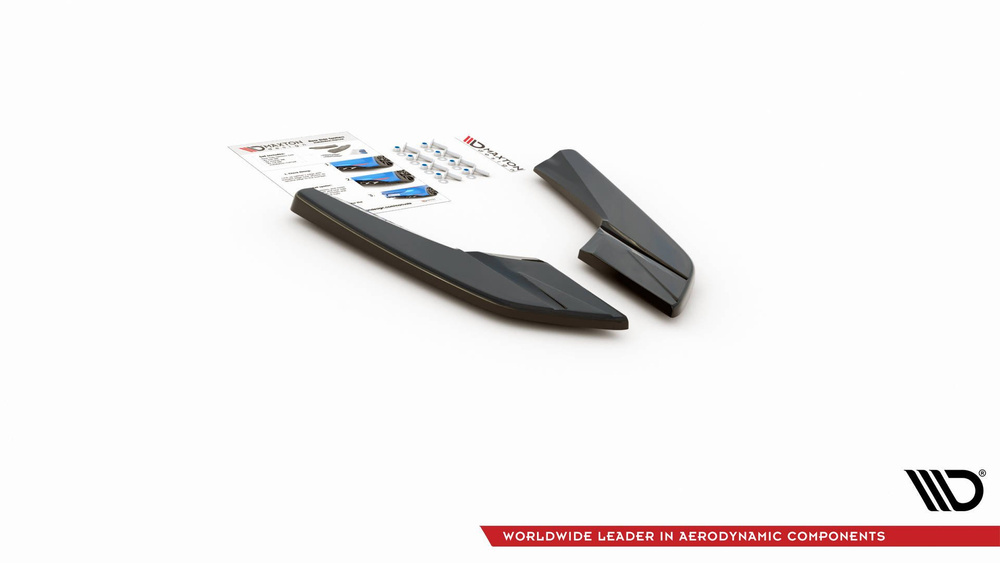 Lames De Pare-Chocs Arrière Latérales V.2 Audi S3 Sedan 8V Facelift