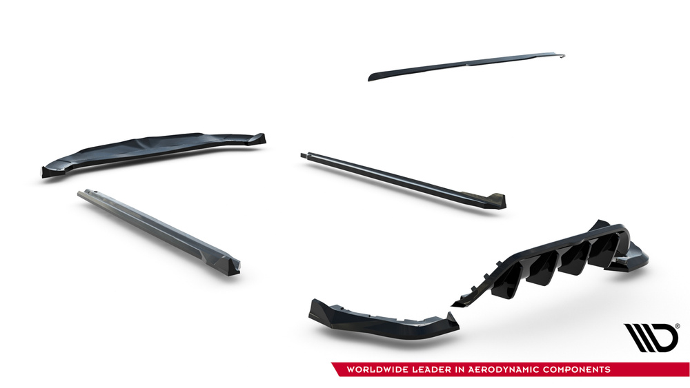 Ensemble Diffuseur Alfa Romeo Stelvio Mk1