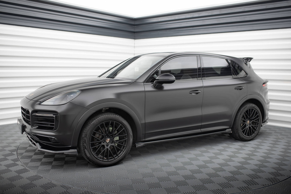 Rajouts Des Bas De Caisse Porsche Cayenne Sport Design Mk3 SUV / Coupe Mk3 Facelift