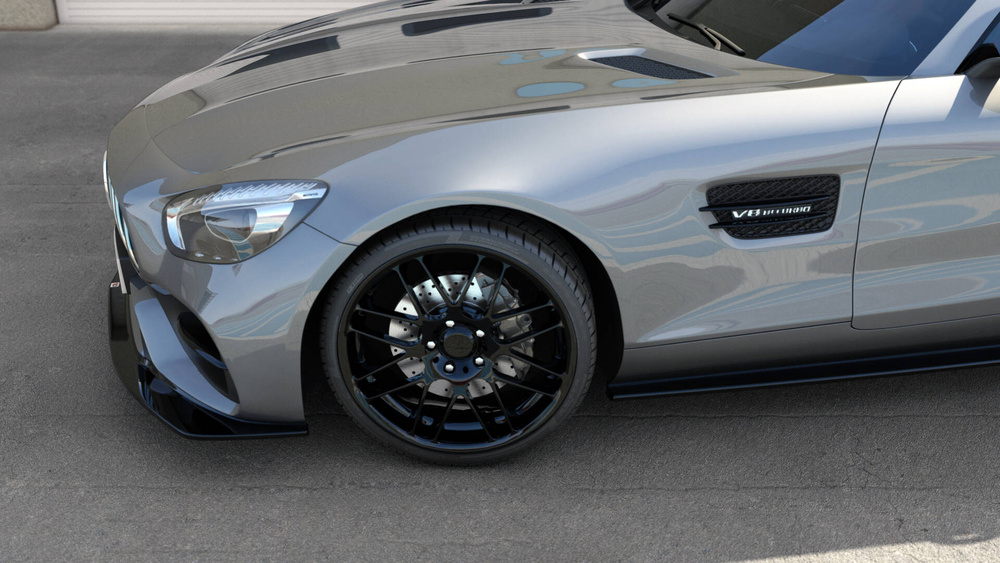 Rajouts Des Bas De Caisse Mercedes-AMG GT / GT S C190 Facelift