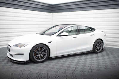 Rajouts Des Bas De Caisse V.1 Tesla Model S Plaid Mk1 Facelift