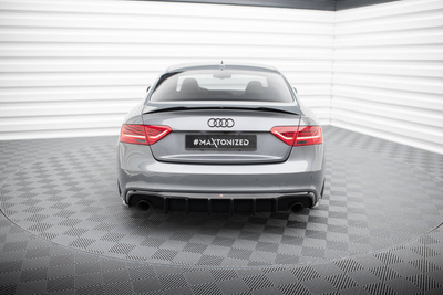 Diffuseur Arrière Complet Audi S5 / A5 S-Line 8T Facelift (Version avec échappements simples des deux côtés)