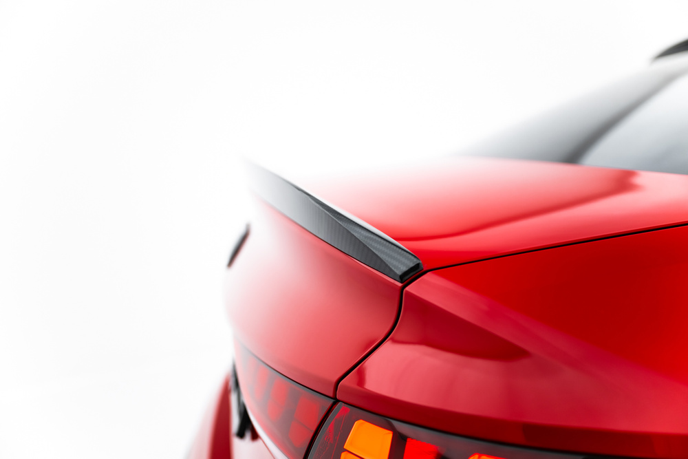 Prepreg Carbon Fiber Becquet de hayon V.2 Audi RS3 / S3 / A3 S-Line / A3 Sedan 8Y Facelift