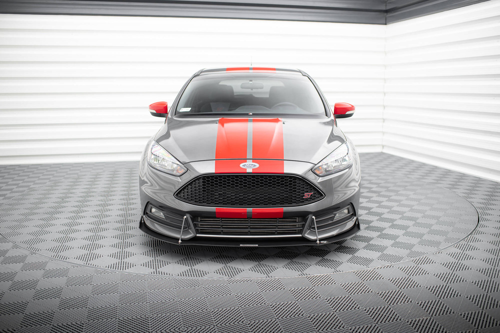 Sport Lame Du Pare-Chocs V.2 Ford Focus ST Mk3 FL