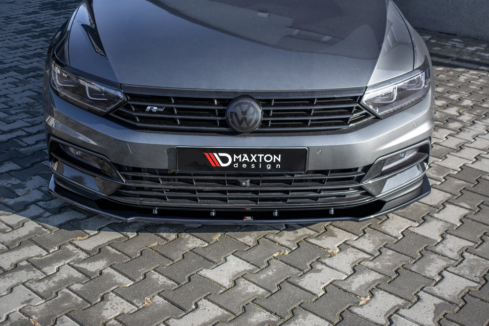 Lame du pare-chocs avant / Splitter V.1 Volkswagen Passat R-Line B8