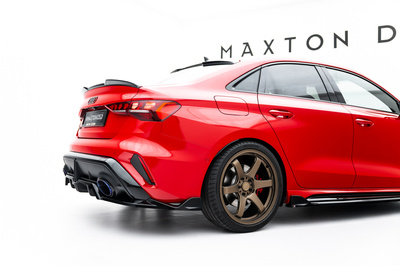 Arriere Splitter (avec une barre verticale) V.2 Audi RS3 Sedan 8Y Facelift