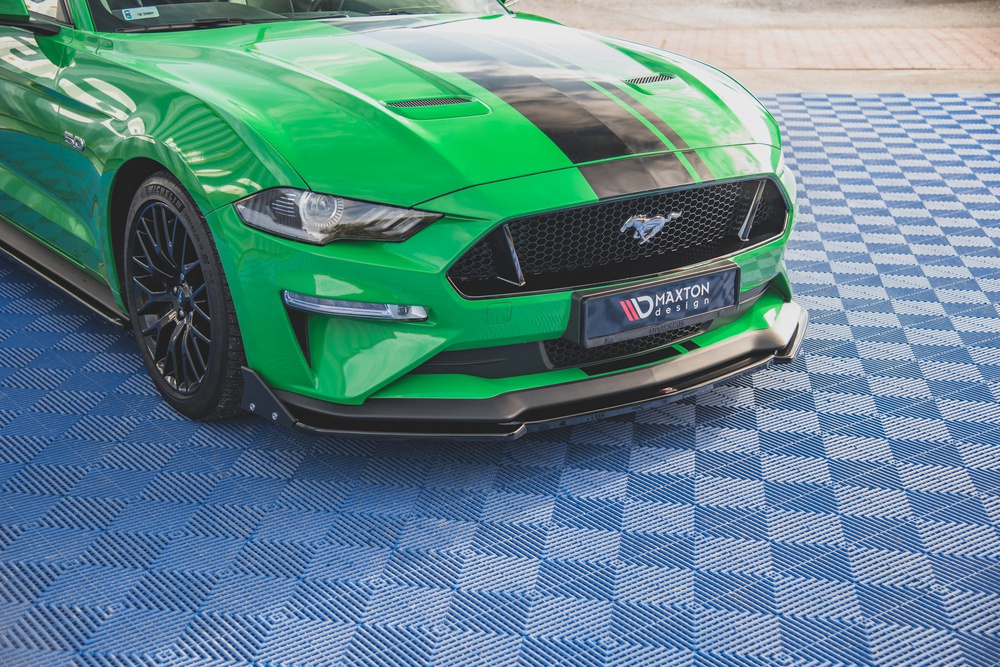 Lame Du Pare-Chocs Avant V.2 + Ailerons Ford Mustang GT