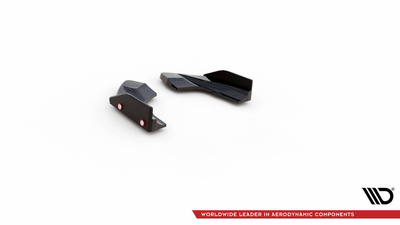 Lames De Pare-Chocs Arrière Latérales V.2 + Ailerons Volkswagen Golf R Hatchback Mk8 Facelift