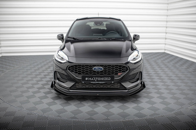 Street Pro Lame Du Pare-Chocs Avant  + Flaps Ford Fiesta ST Mk8 Facelift
