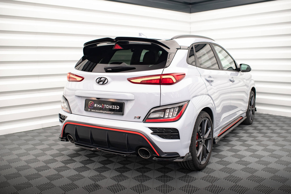 Lames De Pare-Chocs Arrière Latérales V.2 Hyundai Kona N Mk1