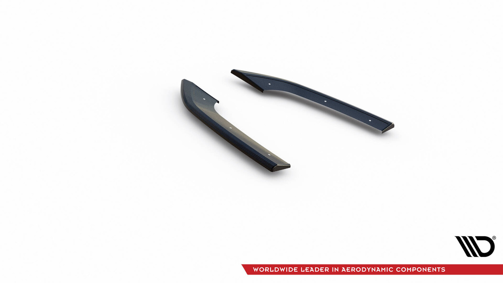 Fibre de Carbone Lames De Pare-Chocs Arrière Latérales Audi RS3 Sedan 8Y