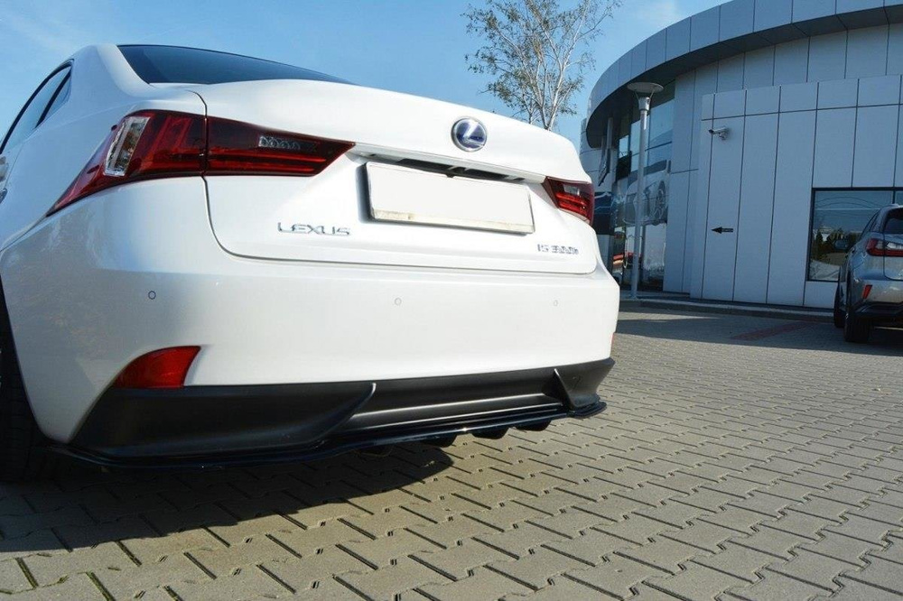 Arriere Splitter Lexus IS Mk3 H (avec une barre verticale)