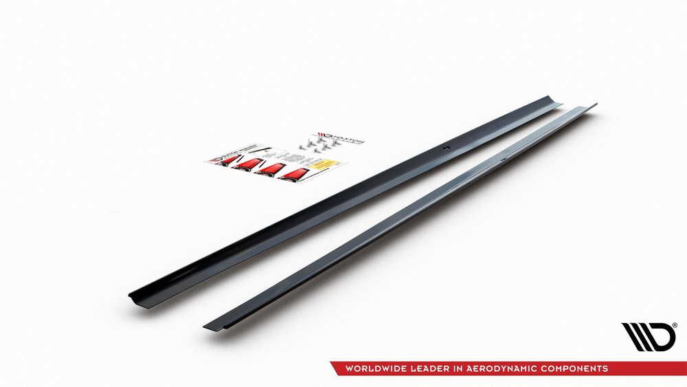SET DES DIFFUSEUR DES BAS DE CAISSE Volkswagen Polo GTI / R-line Mk6