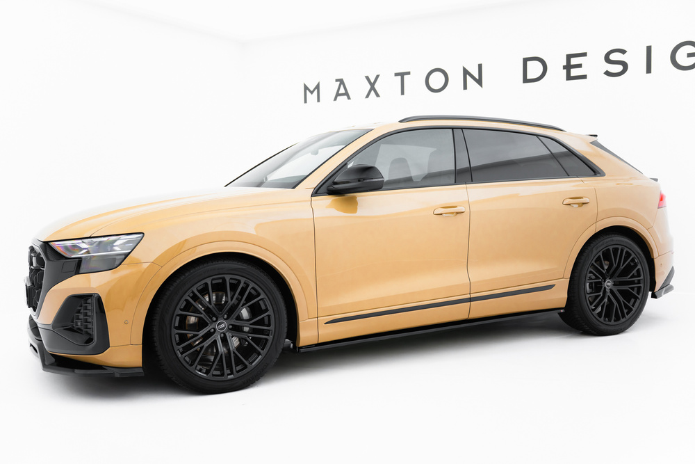 Set des diffeuseur des bas de caisse V.1 Audi Q8 Mk1 Facelift