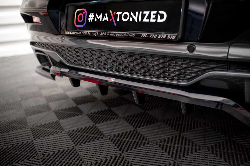 Arriere Splitter (avec une barre verticale) V.2 BMW X4 M40i G02