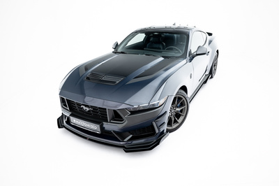 Street Pro Lame Du Pare-Chocs Avant + Flaps Ford Mustang Dark Horse Mk7