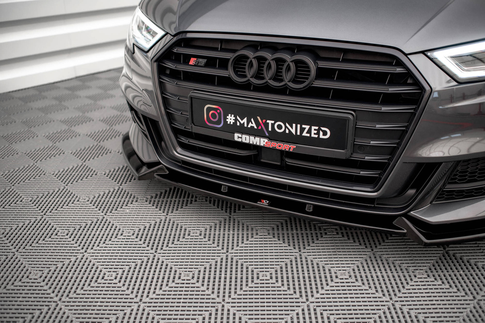 Lame Du Pare-Chocs Avant V.1 Audi S3 / A3 S-Line Sportback 8V Facelift