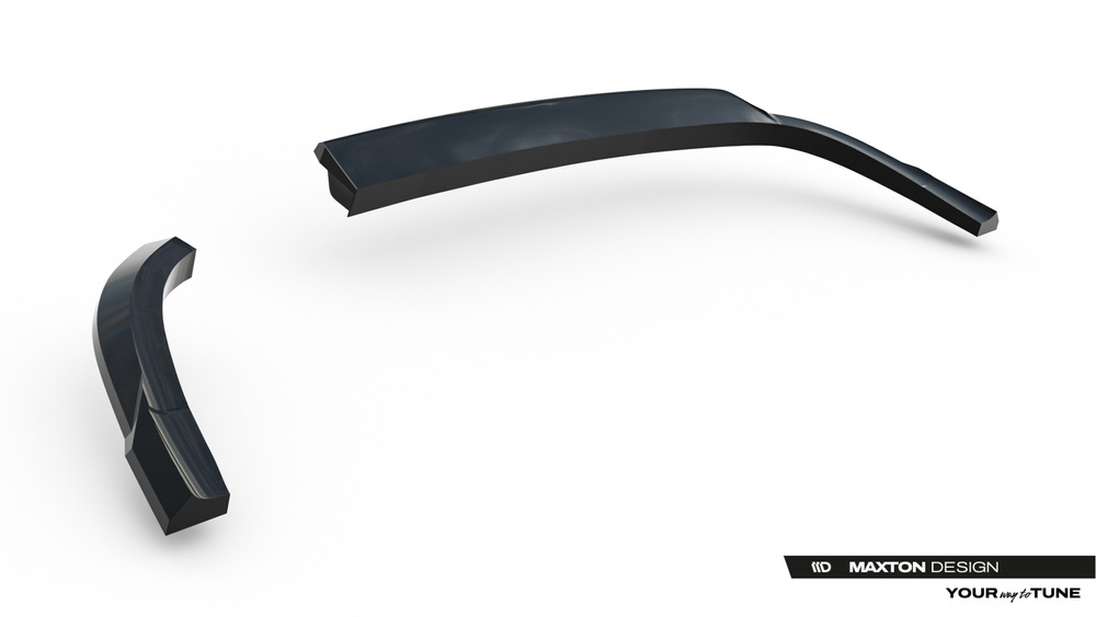 Arriere Splitter (avec une barre verticale) Hyundai Tucson Mk4 Facelift