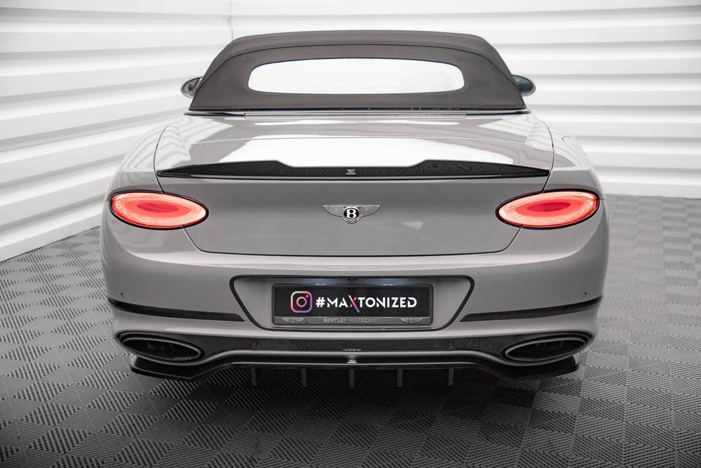 Arriere Splitter (avec une barre verticale) Bentley Continental Convertible GT Mk3