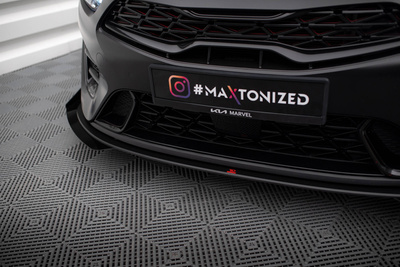 Street Pro Lame Du Pare-Chocs Avant  + Flaps Kia Proceed GT Mk3 Facelift / Ceed GT / GT - Line Mk1 Facelift